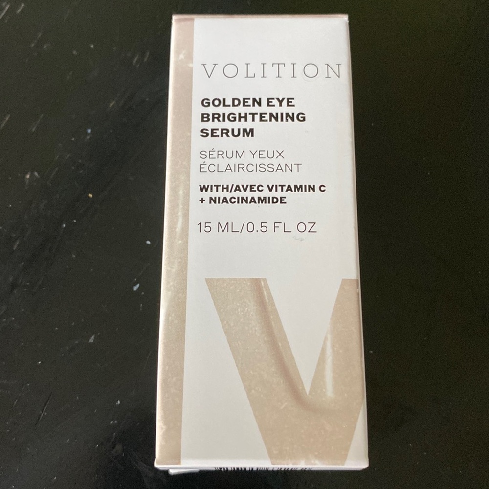 Volition golden eye brightening serum